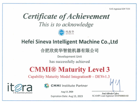 CMMI3級(jí)認(rèn)證